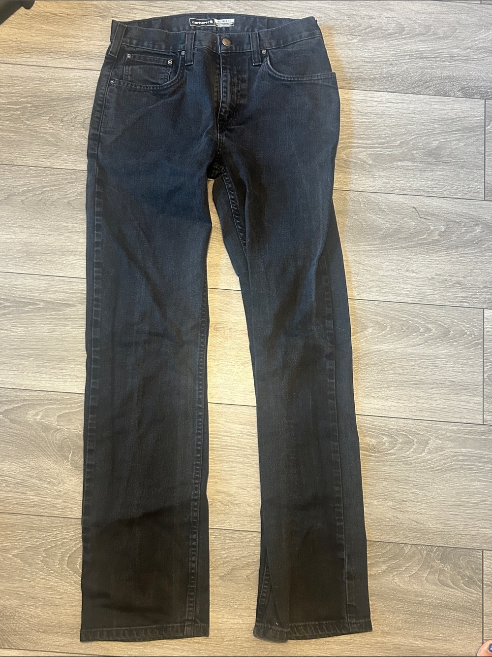 Carhartt Black Relaxed Fit Jeans